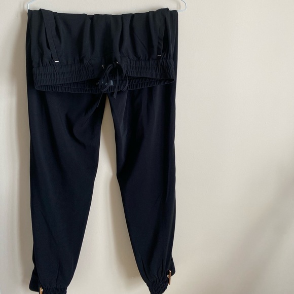 DYNAMITE black trousers with gold detailing - Picture 1 of 1